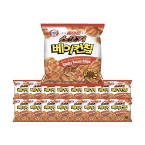 돌아온 스모키 베이컨칩 70g 16개