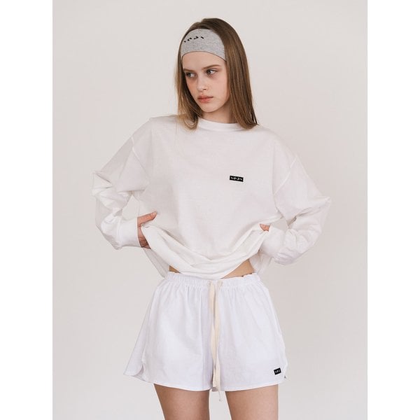 Small Long Logo T-Shirt 화이트