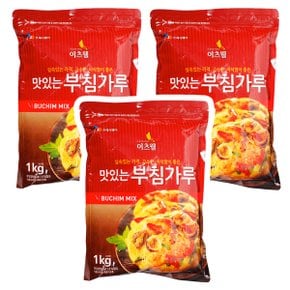 CJ 이츠웰 맛있는 부침가루 1kg x 3개