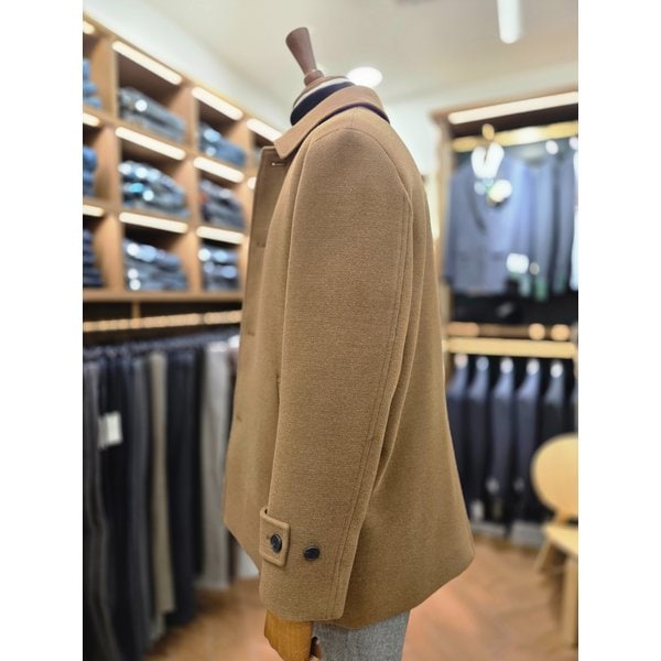 [여주점] 코오롱 브렌우드 남성 트윌 조직 하프 코트 BRCBW25542CMX