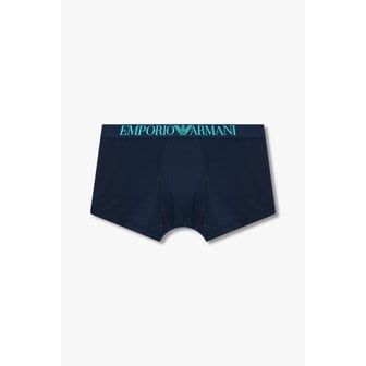 EMPORIO ARMANI 남성 로고 밴딩 솔리드 폴리 드로즈(0815112051)