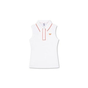 왁 골프 (WWTCM24408WHX)여성 ATHLETIC Tipping Sleeveless Pique Polo