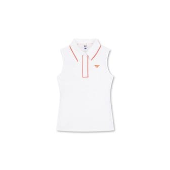 왁 골프 (WWTCM24408WHX)여성 ATHLETIC Tipping Sleeveless Pique Polo