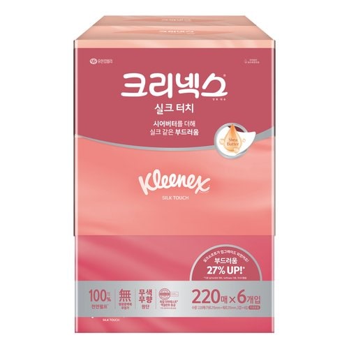 실크 터치 220매 x 6입