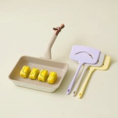 모노테일 계란말이 멀티팬 24cm + 와일드 뒤집게 세트