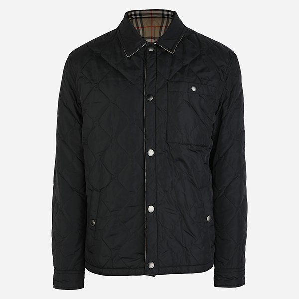 [시흥점] 6S 8115788 A1189 남성 리버시블 퀼팅 자켓 블랙