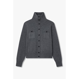 VOV [파주점] 하이넥 니트 가디건 7125450512