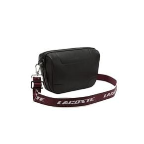 미국 라코스테 힙색 크로스백 Lacoste Womens Original Shoulder 스트랩 Crossbody Bag Noir Cra