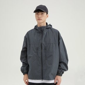 (QR) 투포켓 체크 윈드브레이커_SPJJF4TC91