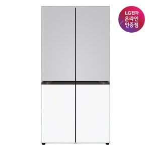 LG {공식인증점} LG 디오스 오브제컬렉션 냉장고 M875MRH021S (875L)