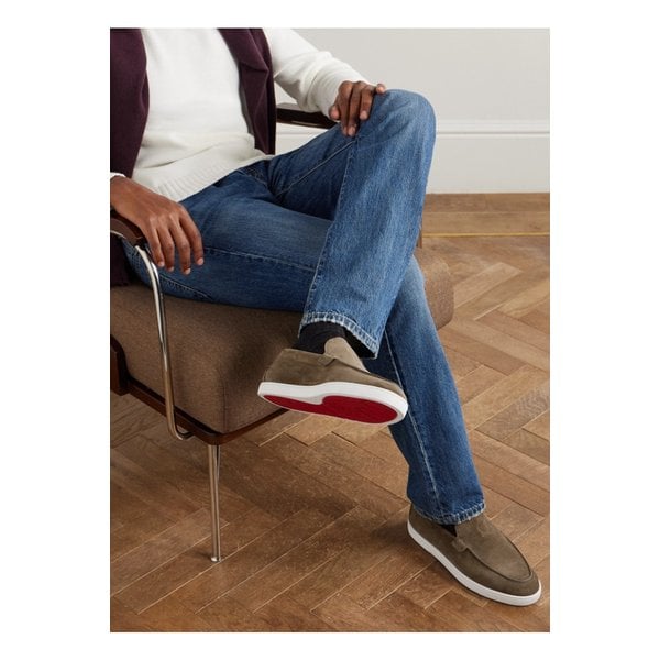 문보트 스웨이드 로퍼 그레이 46376663162882058