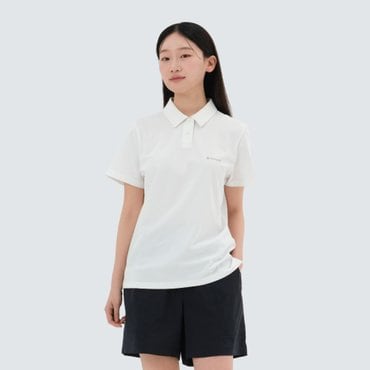 스노우피크 에코 퀵드라이 여성 반팔 폴로 티셔츠 S25MWTPS15