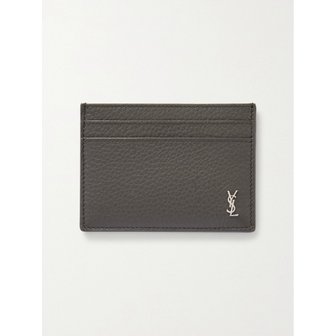 생로랑 타이니 카산드르 로고 아플리케 가죽 카드지갑 46376663163025212