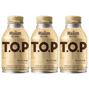 맥심 티오피 마스터 라떼 275ml x 6캔 캔커피 커피음료 TOP