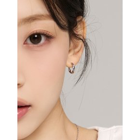데일리 꼬임 원터치귀걸이