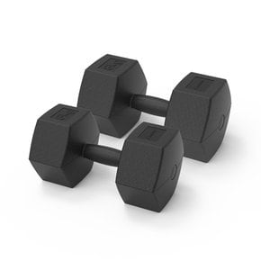 블랙육각 덤벨 아령 8kg 2개 아령세트 웨이트 운동