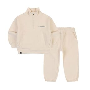 레터링 로고 플리스 세트웨어 SD 0001 아이보리 (ASDCSE00010IV)