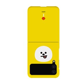 갤럭시 Z플립4 귀여운 치미 쿠키 코야 망 알제이 캐릭터 BT21 페이스 슬림 하드 휴대폰 케이스