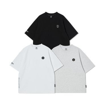 라이프워크 공용) 뉴 코인 와펜 반팔 티셔츠 LW255TS971