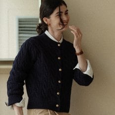 Nina cashmere cardigan_Navy