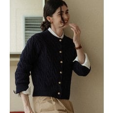 Nina cashmere cardigan_Navy