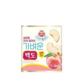 오뚜기 LIGHTJOY 가벼운 백도 280g 저당 저칼로리 (S41332906)