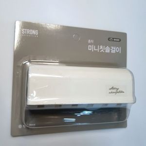 제이큐 칫솔홀더 칫솔거치대 욕실용품 욕실용기 스트롱 흡착 미니칫솔걸이 X ( 2매입 )