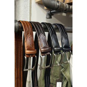 이태리직수입 트위스트스판벨트 4COLOR 소가죽꽈배기벨트 f-abelt51