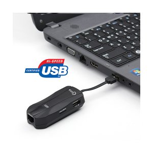 엠지솔루션 [MV436] Coms USB 2 멀티컨버터(카드리더 2P 허브 랜)