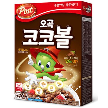 동서 포스트 오곡코코볼 570g