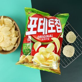 농심 포테토칩 오리지널 125g / 감자칩 스낵