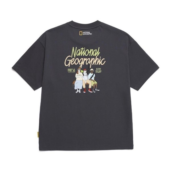 [시흥점] N252UTS081 내셔널 지오그래픽 리젠아스킨2 그래픽 반팔티