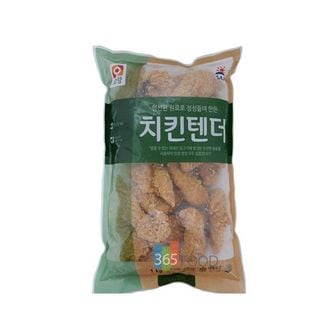 제이큐 냉장냉동간편조리 동그랑땡 사조오양 치킨텐더 1kg