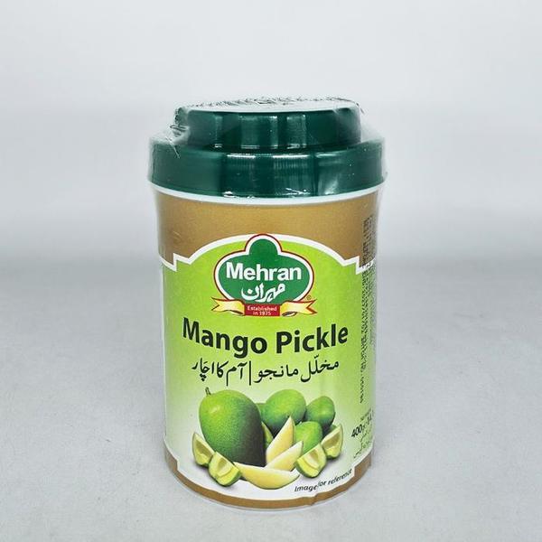 확대된 대표 메란 망고 피클 그린망고 장아찌 인도 파키스탄 식재료 400g, 1개(1)