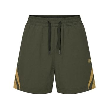 UFC SPORT UFC 파이트 블록 릴렉스핏 쇼츠 카키 U2SPW2305KH