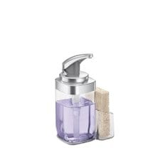[Simplehuman]심플휴먼 사각 디스펜서와수세미통 2_650ml / SPH-KT1189