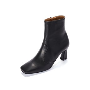 Block Ankle Boots_Black