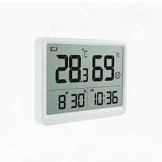 BH-TH02 탁상용 벽걸이겸용 디지털 시계 온습도계