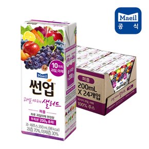 썬업 과일야채샐러드 퍼플  200ml 24팩