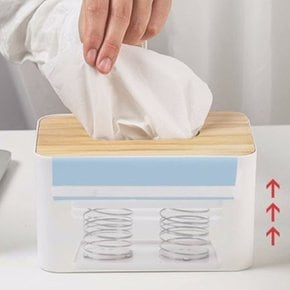 키친타올 행주 화장지 타월 뽑아쓰는 각티슈 박스 스프링 지지대