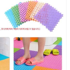 욕실 미끄럼 방지 논슬립 퍼즐 매트 베란다 세탁실 유아 매트