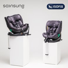 우노 올인원 아이사이즈 회전형 카시트 ISOFIX (1+1) / 선쉐이드+쿨시트