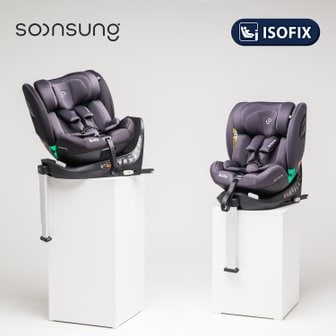 순성 우노 올인원 아이사이즈 회전형 카시트 ISOFIX (1+1) / 선쉐이드+쿨시트