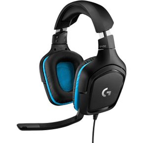 독일 로지텍 게이밍 헤드셋 Logitech G432 Wired Gaming Headset 7.1 Surround Sound DTS Headph