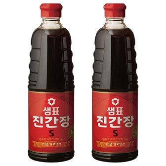  샘표 진간장 S 500ML x 2개