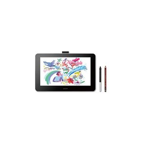 와콤 13.3인치 액정 펜 태블릿 액탭 Wacom One 스타터 팩 ACK44628D 화이트