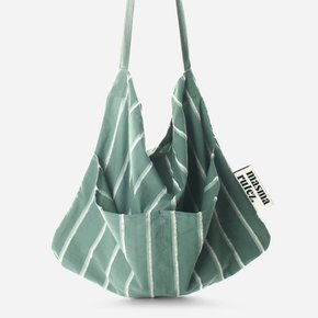 Rabbit eco bag_Wide khaki green