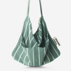 마스마룰즈 Rabbit eco bag_Wide khaki green