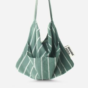 Rabbit eco bag_Wide khaki green