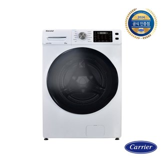 캐리어 클라윈드 BLDC인버터 드럼세탁기 3방향터보샷 KWMF-W230LROW (전국기본설치비무료)